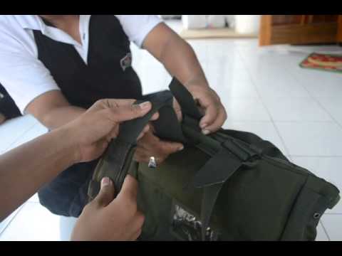 Video: Tas ransel tentara lengkap. Bagaimana cara mengikat tas ransel tentara?