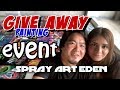GIVE AWAY PAINTINGS by Spray Art Eden