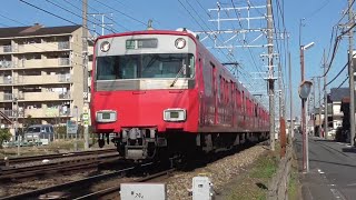 名鉄6514F 5280Fﾚ準急中部国際空港 砂入信号場付近通過