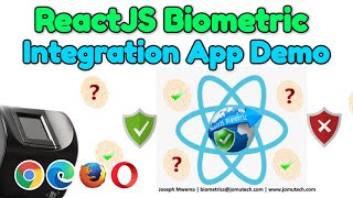 React Native Web Biometric Registration and Authentication WINDOWS App DEMO - This is NOT A TUTORIAL