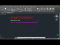 AutoCAD में Area Command का इस्तेमाल कैसे करें | Hindi Tutorial 🖥️