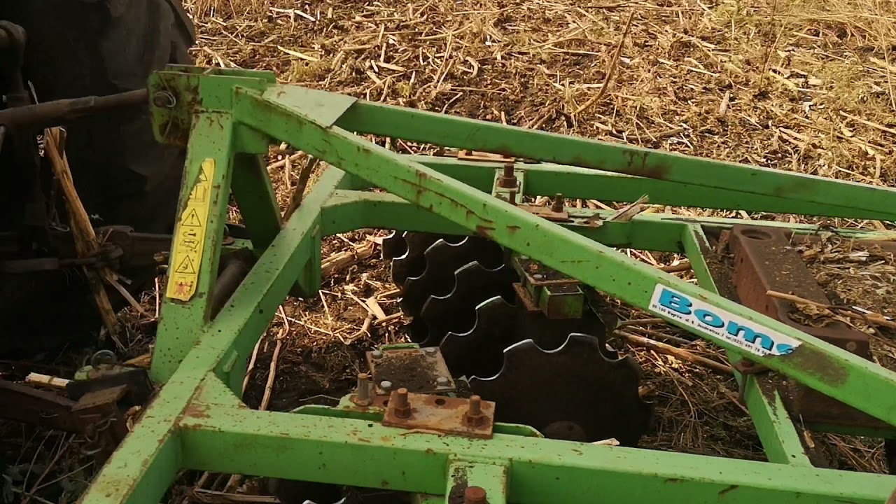 первая дисковка подсолнуха бдн 2.7 и мтз 80