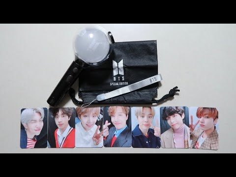 Unboxing Bts Official Light Stick Map Of The Soul Special Edition