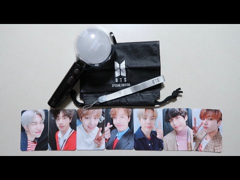 UNBOXING BTS OFFICIAL LIGHT STICK MAP OF THE SOUL SPECIAL EDITION