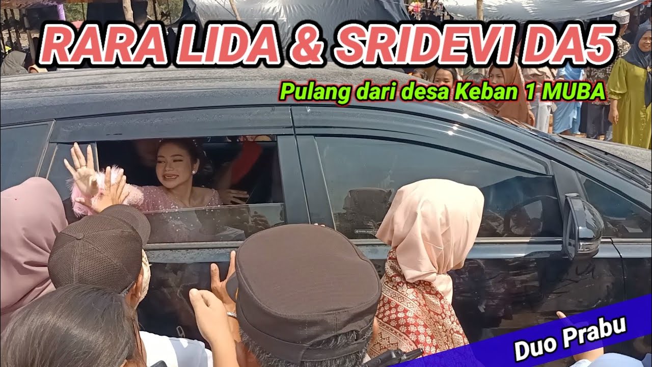 RARA LIDA DAN SRIDEVI PULANG DARI KEBAN 1 MUSI BANYUASIN, WARGA PADA HISTERIS