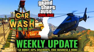 FREE BUSINESS, 5X REWARDS, 40% DISCOUNTS & MANY MORE! GTA ONLINE WEEKLY UPDATE