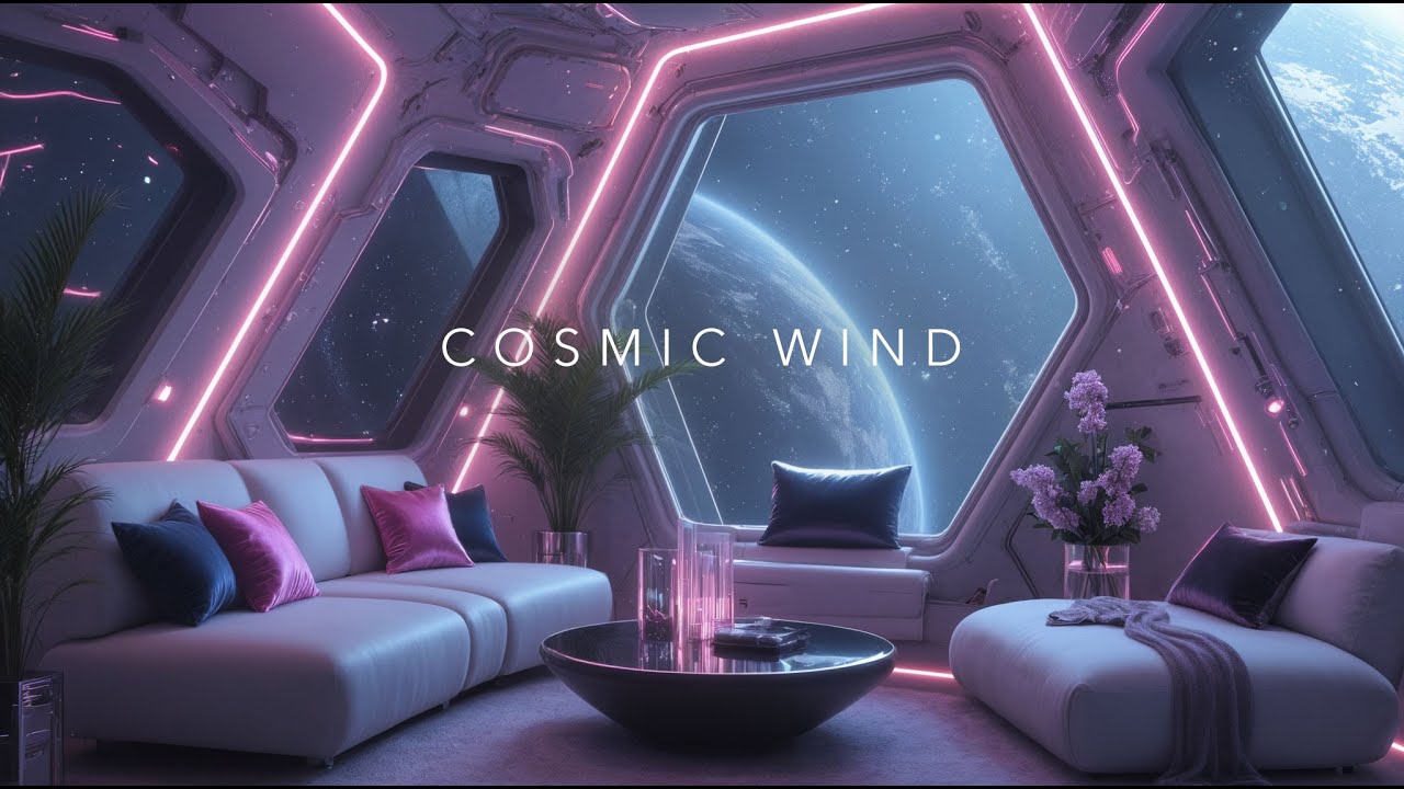 COSMIC WIND 🎧 Soothing Chillout Music for Evening Relaxation or Quiet Work Time
