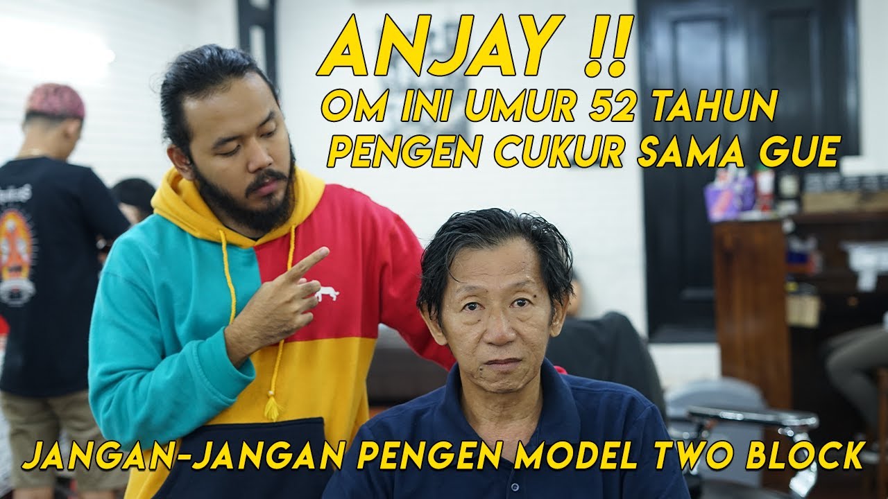 Cukur Model  Rambut  Pria  Dewasa  YouTube