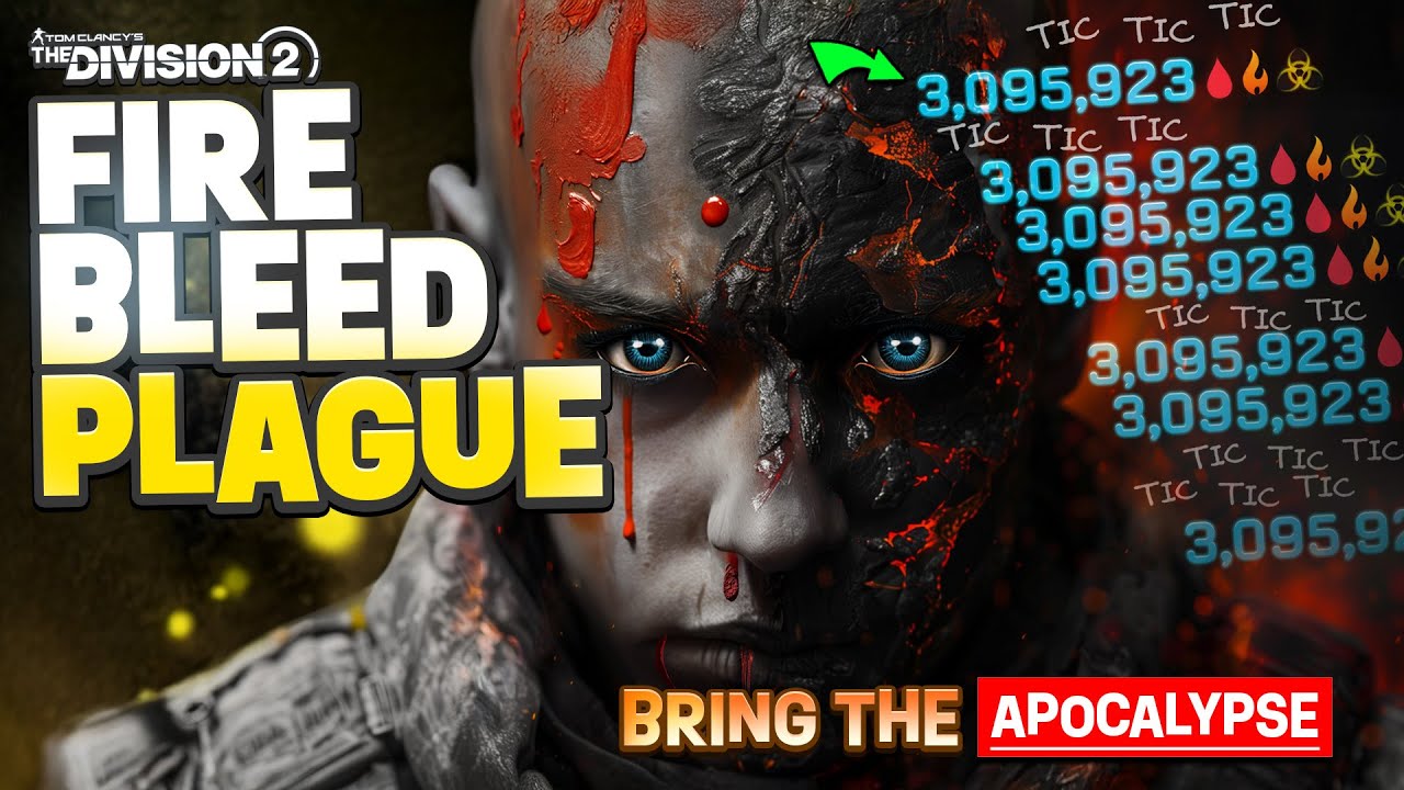 Сборка «Чума» из Division 2: Тройной DOT Bleed Fire – более 3 млн тиков!