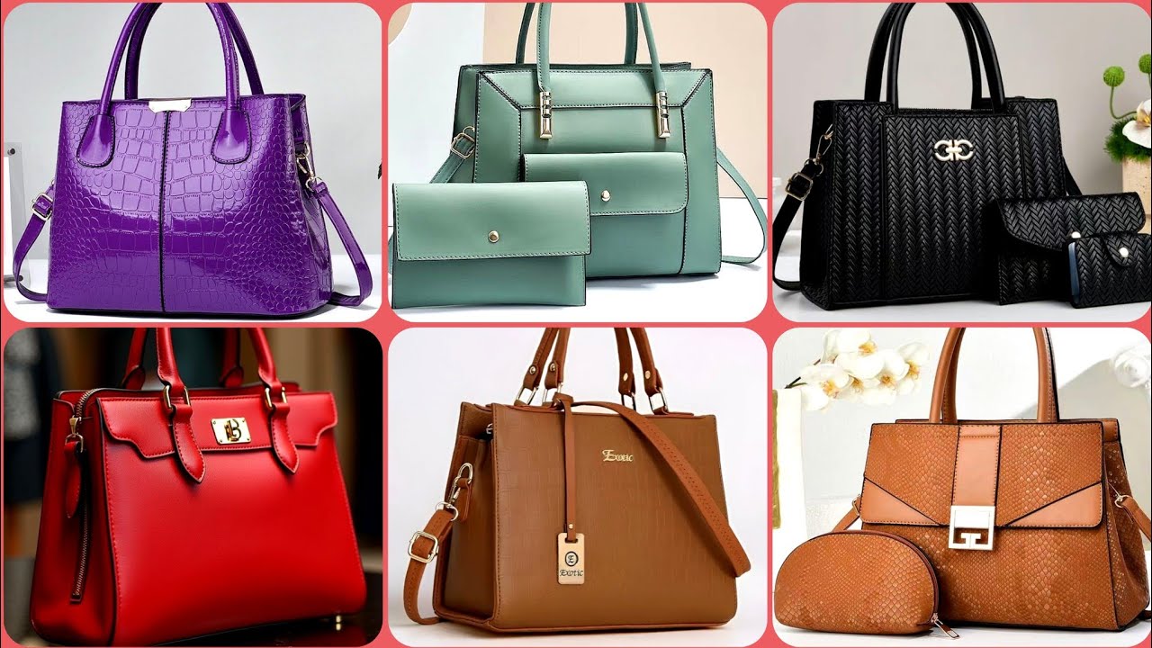 Стильная кожаная сумка-тоут для женщин // Новый дизайн, модные сумки весна-осень 2026