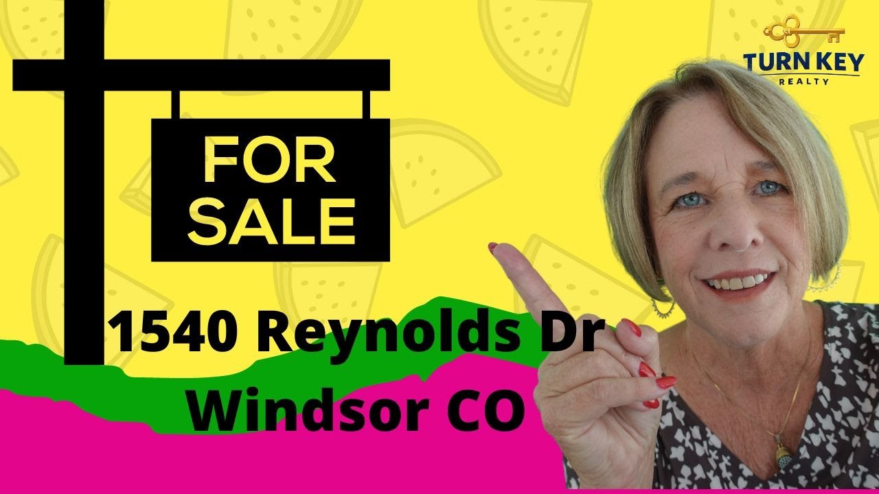 Home for sale in Windsor CO 1540 Reynolds Dr YouTube
