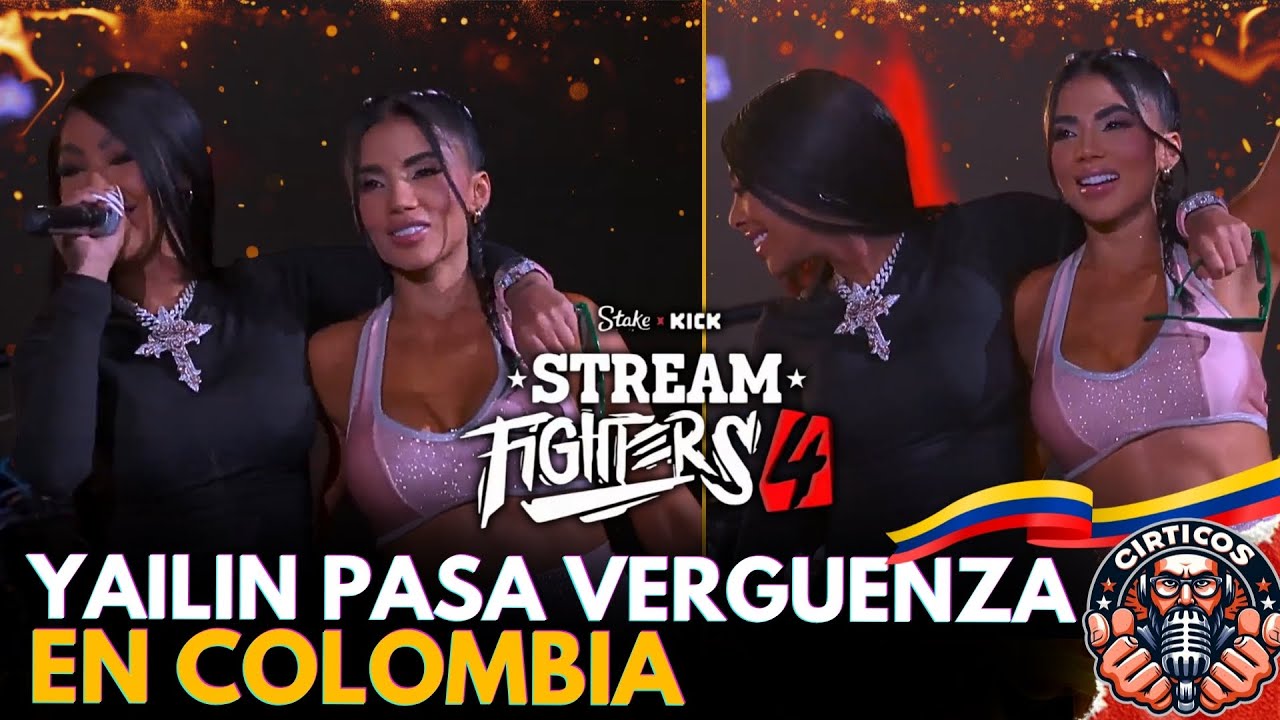 YAILIN PASA VERGUENSA Y LE D4ÑA LA PELEA A KARINA GARCIA EN STREAM FIGHTERS 4 EN COLOMBIA