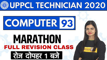 UPPCL TECHNICIAN || COMPUTER || By Preeti Ma
