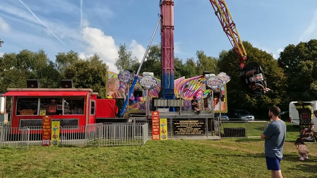 Scott Holland's Vertigo Booster Offride Pov @ Lincoln September Fair 16/09/2023