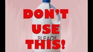 BLEACH is NOT a pesticide!