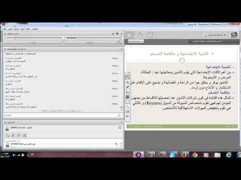 تسجيل اللقاء الحي الاضافي والاخير لمبادئ التامين وادارة الخطر لمستوى ثالث 23 6 1435