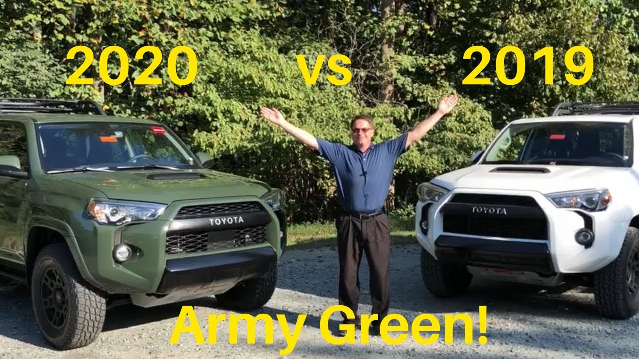 Compare 2020 4runner Trd Pro Vs 2019 4runner Trd Pro You Pick Your Winner