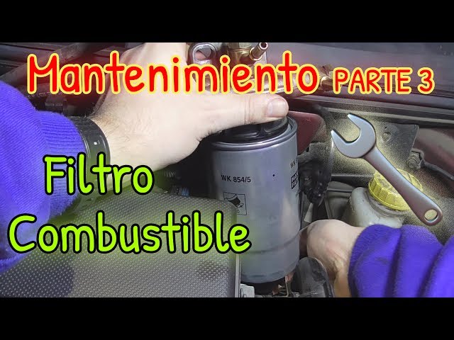 Mantenimiento al coche 3/3 - Filtro de combustible - Muy fácil - DIY 