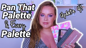 Pan That Palette 2021 & Pan In Every Palette | Project Pan Update 4