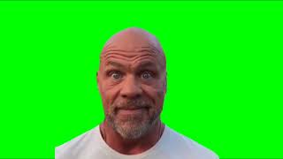 Bald Guy With Crazy Eyes - Green Screen