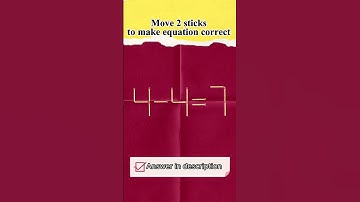 Мatchstick puzzle №450 Move 2 sticks to make equation correct