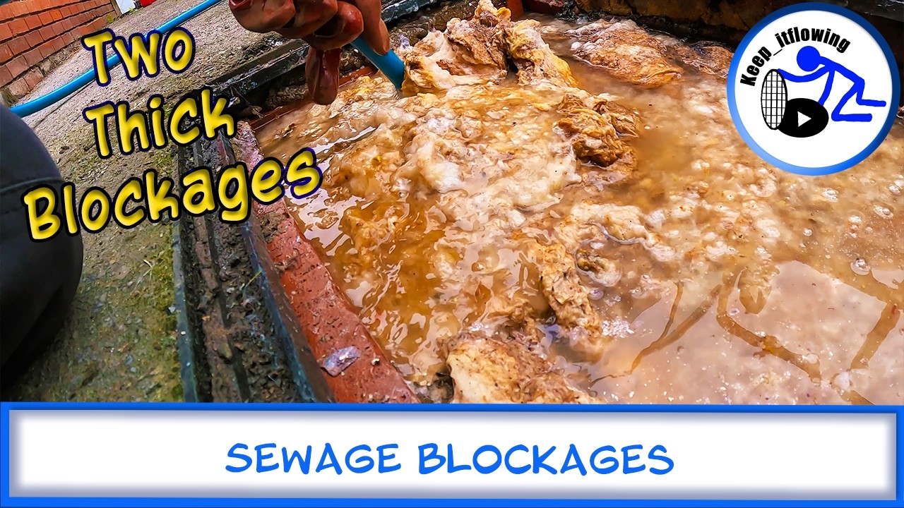 Два толстых засора – засоры канализации