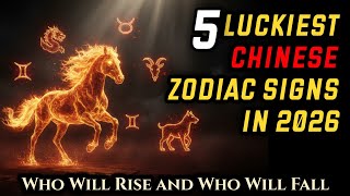 5 Luckiest Chinese Zodiac Signs in 2026 Who Will Rise and Who Will Fall