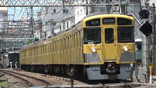 西武2000系2075F 下落合～中井  2026/07/19