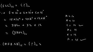 Hexadecimal to decimal conversion | Electrical and Electronics Engineering | Electrical Engineering
