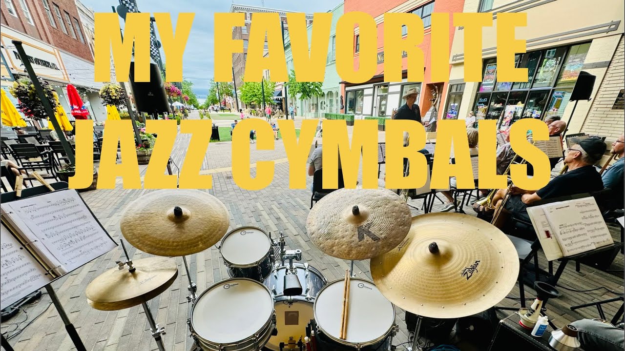 My Favorite JAZZ Cymbals from @ZildjianCompany !