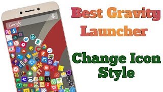 Gravity launcher VS - best and funny  Android launcher 2018 screenshot 3