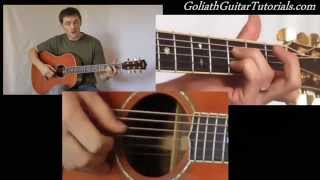 Video thumbnail of "How To Play Guaranteed by Eddie Vedder (guitar lesson/Tutorial)"