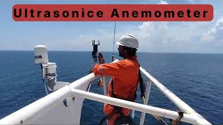 How to check Ultrasonic anemometer sensor interaction (Test) & installation procedure || #anemometer