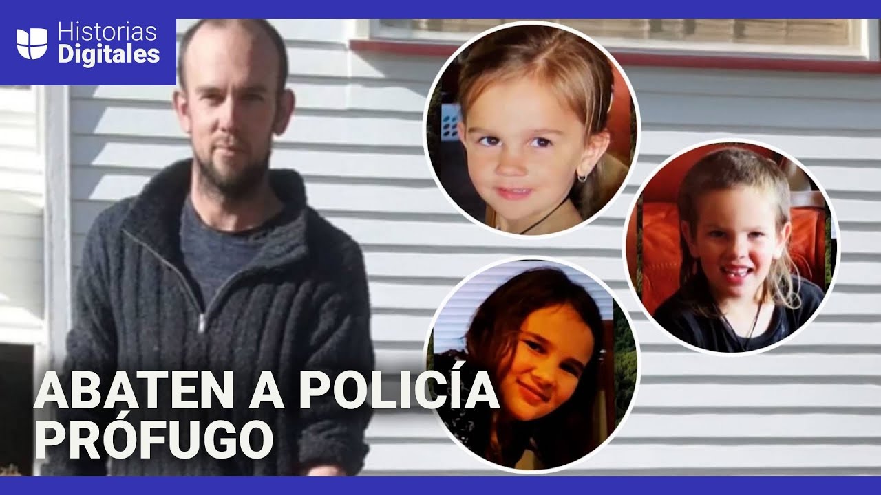 Policías abaten a un padre que estaba prófugo y encuentran a sus hijos en el bosque