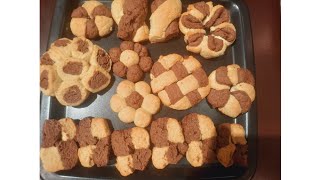 Из одного песочного теста зделаем 9 разные печенье 🍪