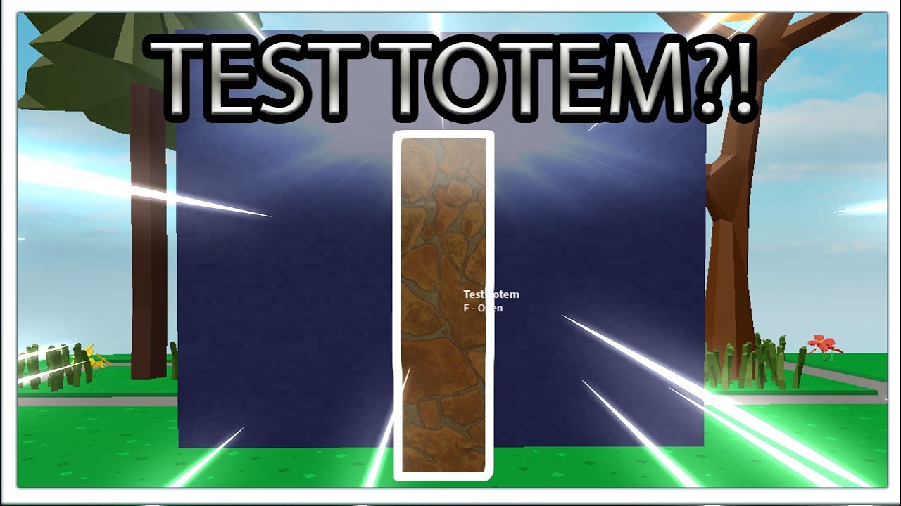 What Is A Test Totem Roblox Skyblock Beta Youtube - test t roblox