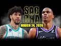 Charlotte Hornets vs Sacramento Kings Full Game Highlights &ndash; March 24, 2026 | NBA Season