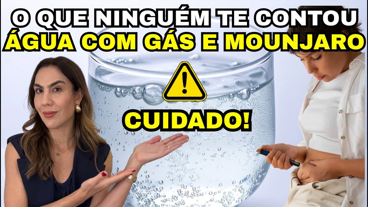 VOCÊ PRECISA SABER: O IMPACTO da Água com Gás no EMAGRECIMENTO com o MOUNJARO DESCUBRA AGORA!