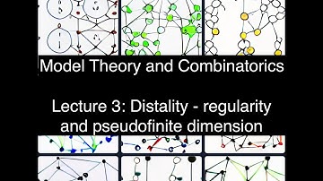 Model theory and combinatorics, Lecture 3 (Distality: regularity, pseudofinite dimension)