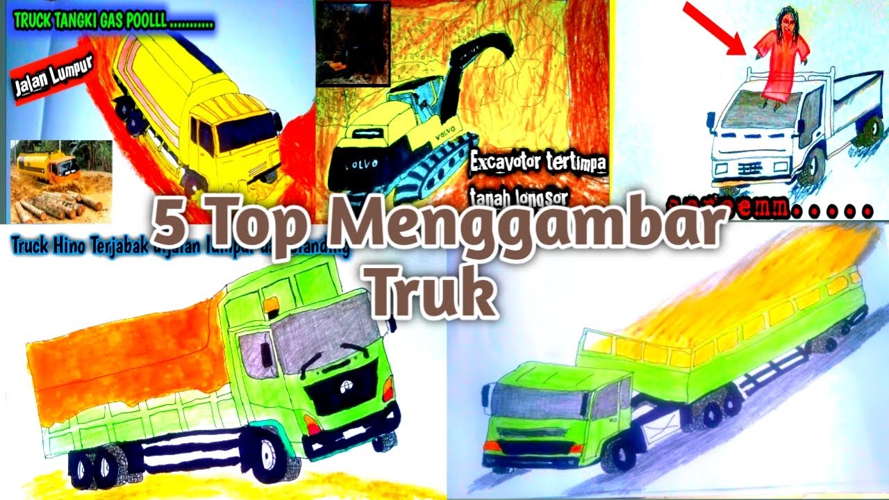 KUMPULAN-KUMPULAN TRUCK DRAWING OLENG 2025 part 8