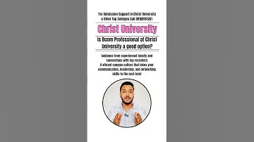 🎓 Is B.Com (Professional) at Christ University a Good Choice? Find Out in This Honest Review! 📊💼