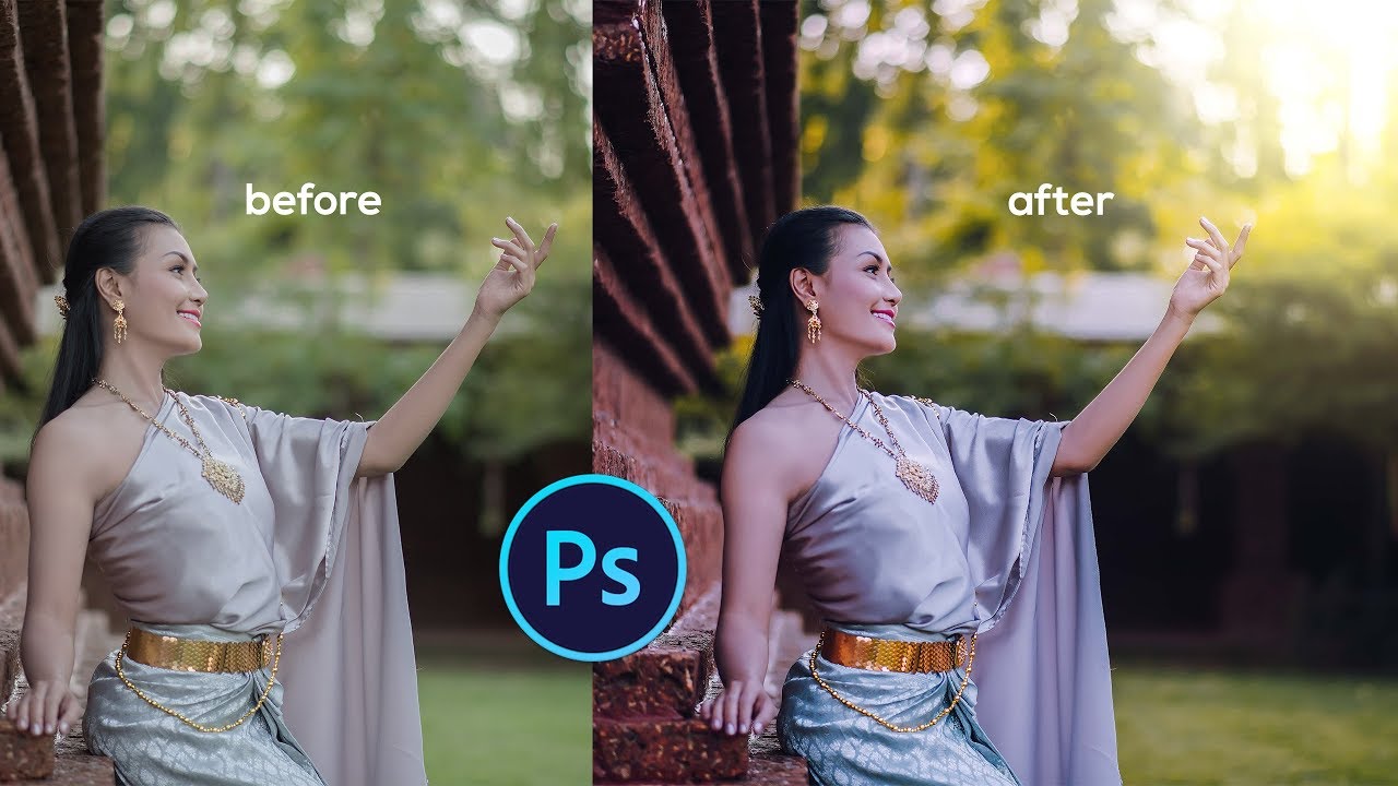 Outdoor Portrait Editing Technique in Photoshop