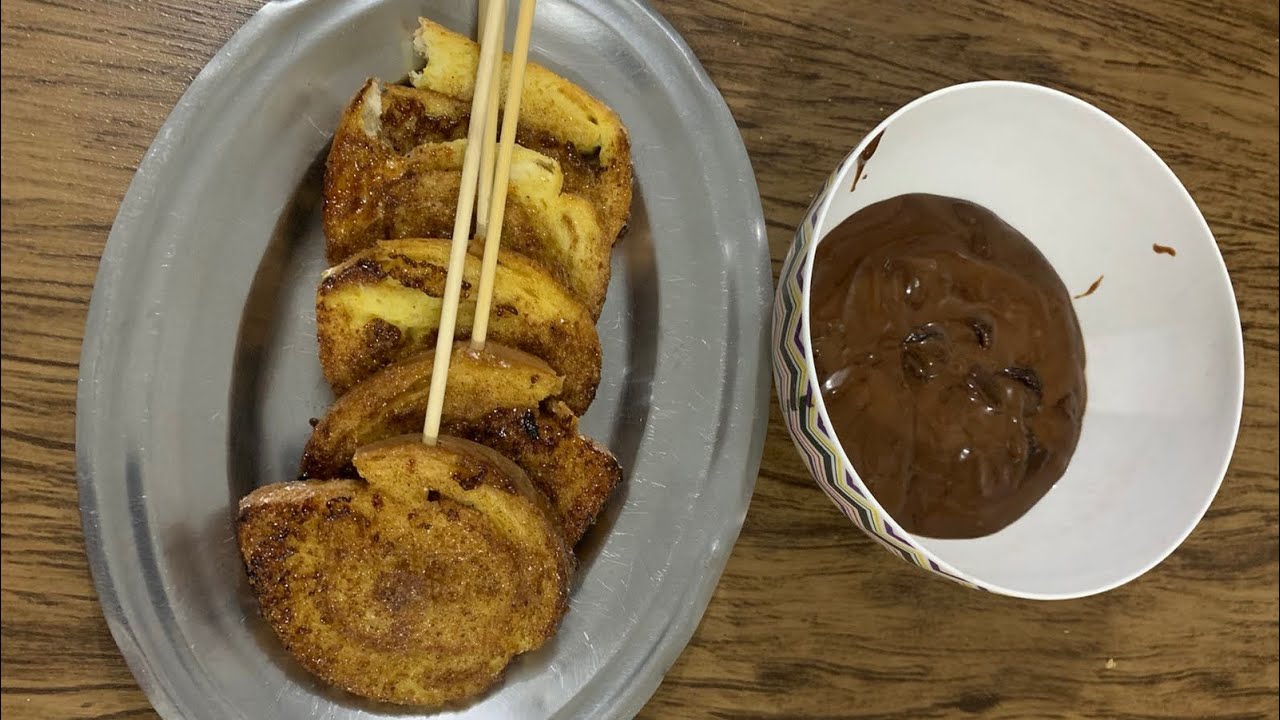 Sobremesa incrível usando pão de forma