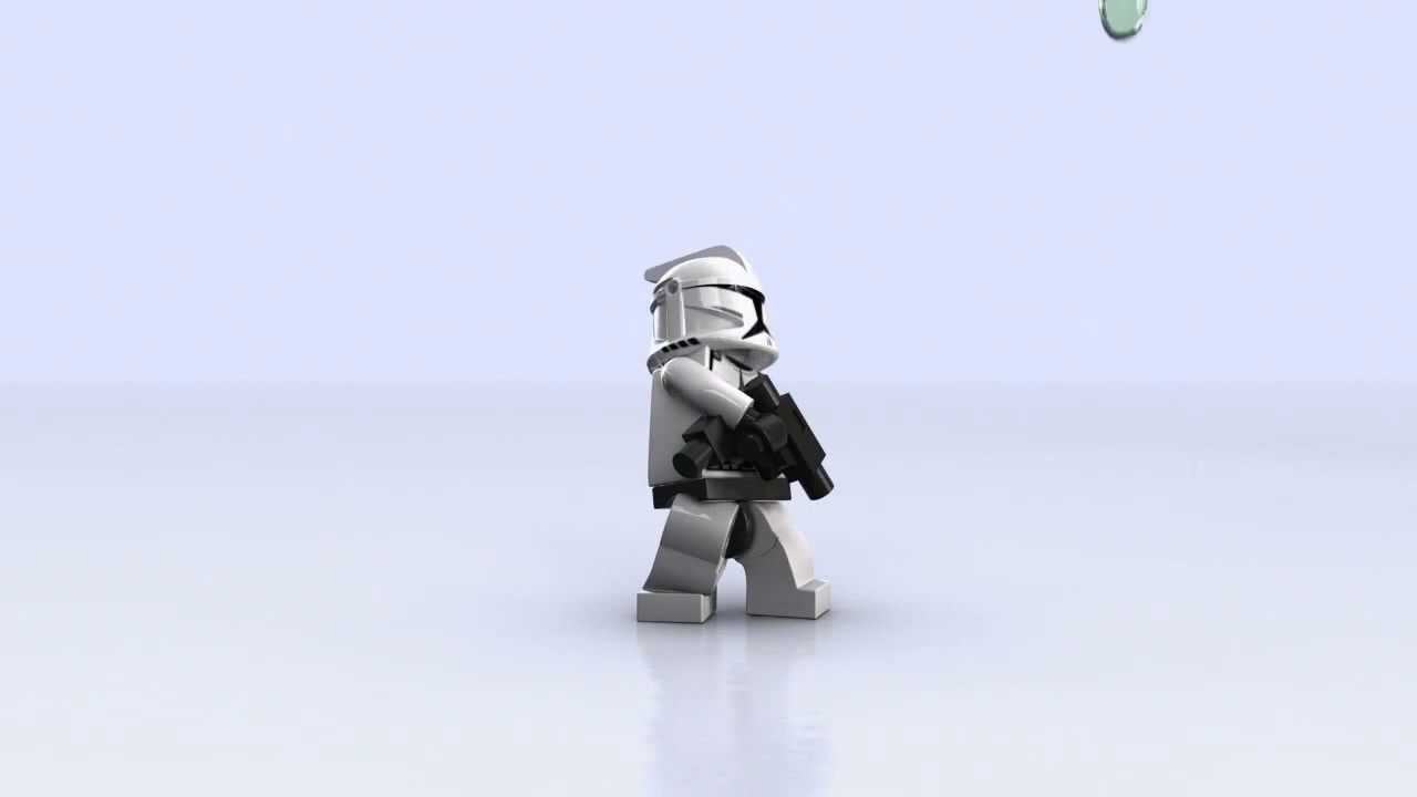 LEGO Star Wars III: The Clone Wars - Clone Trooper Trailer rebels logo