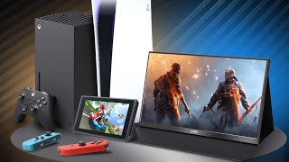 G-STORY 15.6 Inch Ultrathin 1080P IPS Touchscreen Portable Gaming Monitor connect with Switch