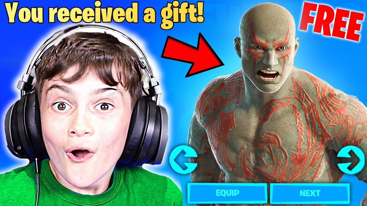 Gifting My Bro *NEW* Guardians Of The Galaxy Pack! (FREE)