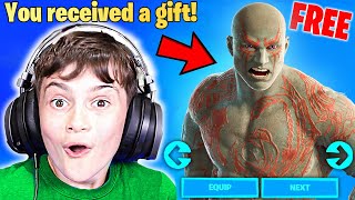 Gifting My Bro *NEW* Guardians Of The Galaxy Pack! (FREE)