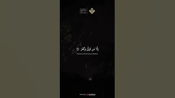 فذكر إنما أنت مذكر |  من سورة الغاشية | #المنشاوي #quran