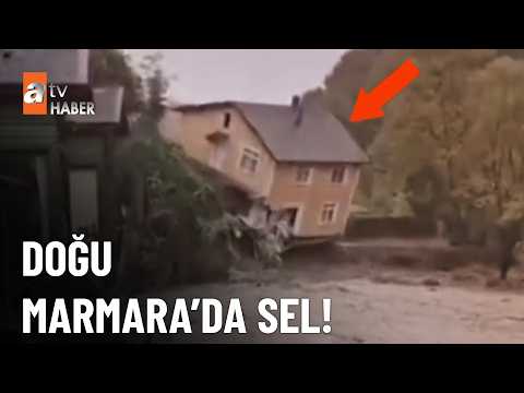 Dere kenarındaki ev böyle yıkıldı - atv Ana Haber 15 Ekim 2026