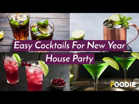 easy-cocktails-for-new-year-house-party-|-new-year-2019-special